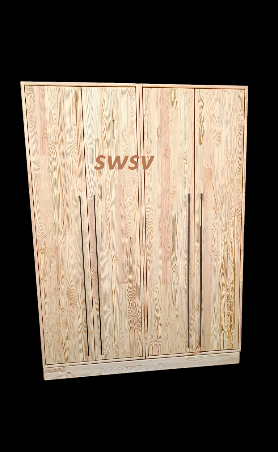 Plakar kompletan od drveta 90x60x210 cm