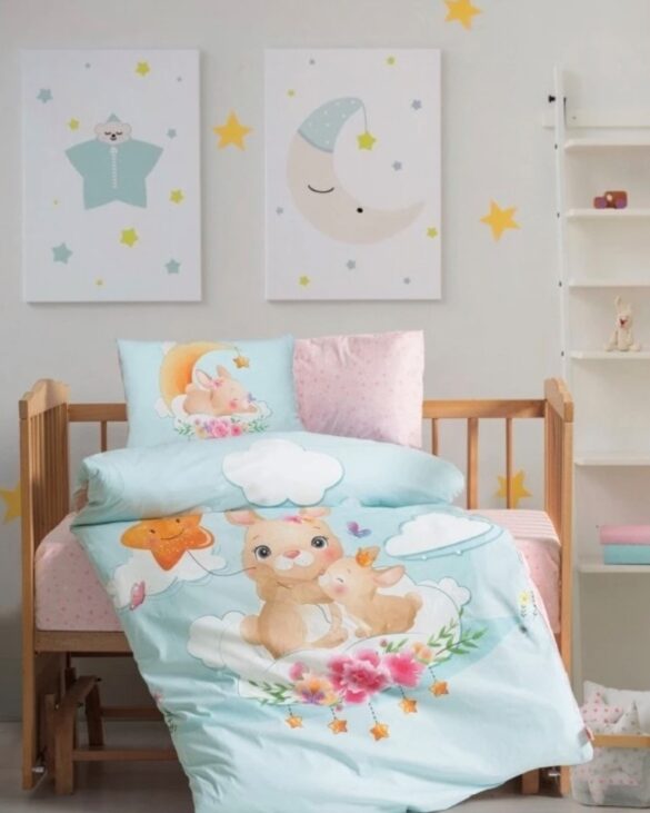 BABY posteljina SLEEPER-MINT