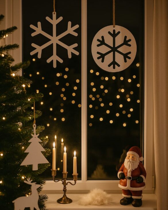 Novogodišnja dekoracija u dve veličine