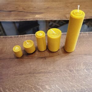 Sveca od pceljinjeg voska-Sveca od saca 5,5x13