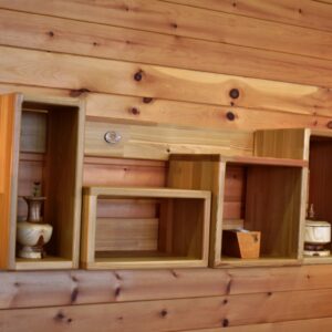 ZIDNA POLICA KOCKE 19x35x94 cm