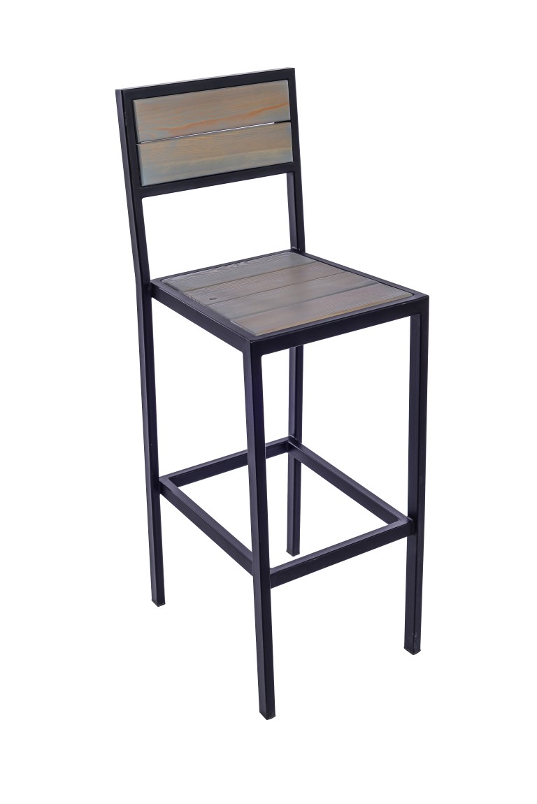 Barska stolica ariš/metal