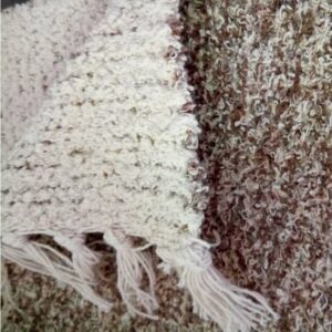 Krpara/Fleker 100% pamuk Brown/Beige