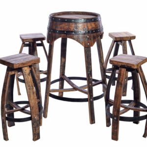 Bar sto + 4 stolice BURE