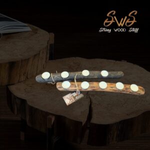 Rustikalni svećnjak o d drvene grane 010