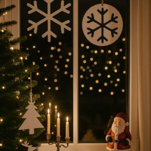 Novogodišnja dekoracija u dve veličine