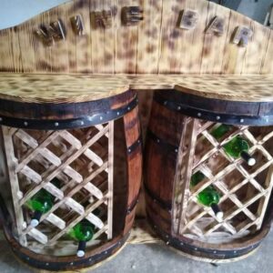 Wine bar dupli Ručne izrade /handmade