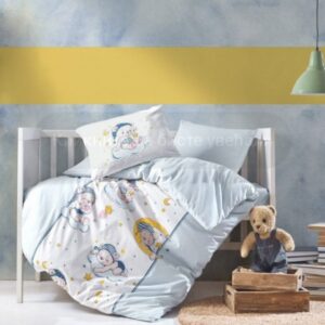 BABY posteljina BEAR-MAVI