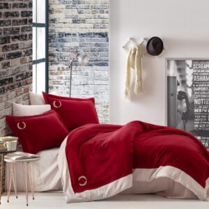 Posteljina double-saten Soho Bordo