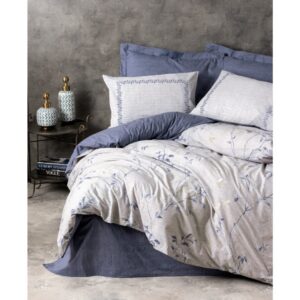 Posteljina COTTON BOX DOUBLE Modeline Nitsa-Lacivert