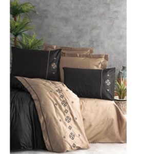 POSTELJINA DOUBLE BRODE SATEN Elisa Kahve