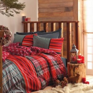 Posteljina 100% pamuk Santa Gri