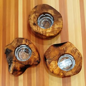 Pepeljara od maslinovog drveta Ručne izrade /handmade