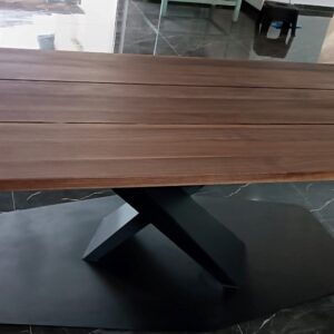 Trpezarijski sto Američki orah 100x260