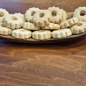 Činija za voće orah rucni rad  30