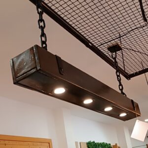 Luster od Sibirskog arisa rustik 130 cm