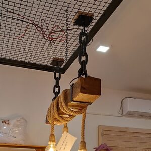 Luster hrast rustik 83 cm