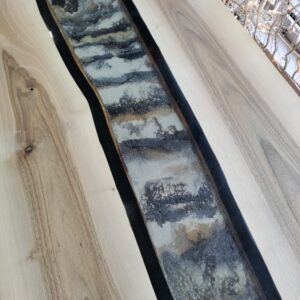 Epoxy sto 90x203 Orah/ Live edge -40%  za gotovinu