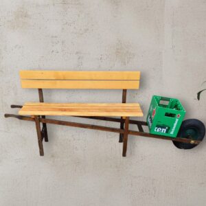 Klupa kolica -za gajbu sa pivom