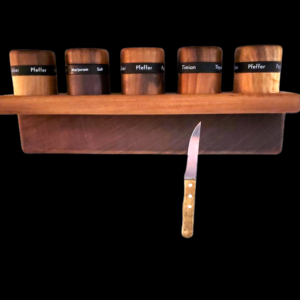 Polica za zacine/magnetni nosač noževa